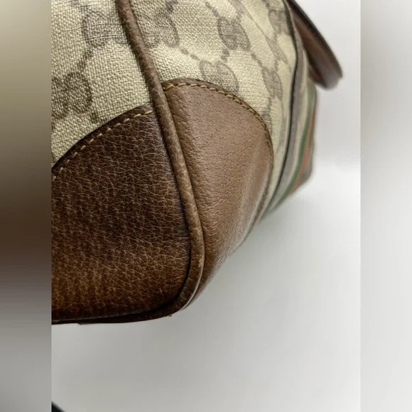 Gucci PVC Sherry Line Boston Handbag - Picture 12 of 15